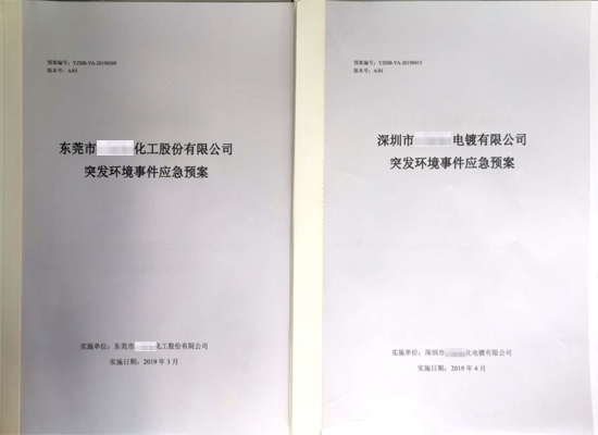 突發環境事件應急預案